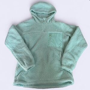 Roxy Teal Fleece Pullover - Size Medium